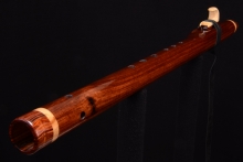 Grenadillo  Native American Flute, Minor, Low E-4, #G12G